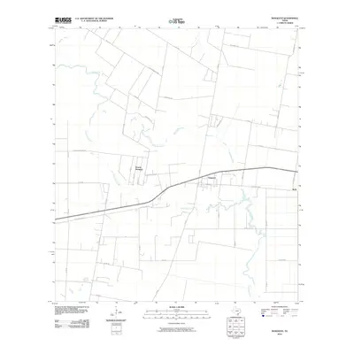 2010 Map of Banquete, 2010 Print