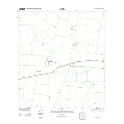 2013 Map of Banquete, 2013 Print