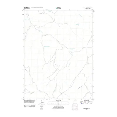 2010 Map of Banta Ridge, 2010 Print