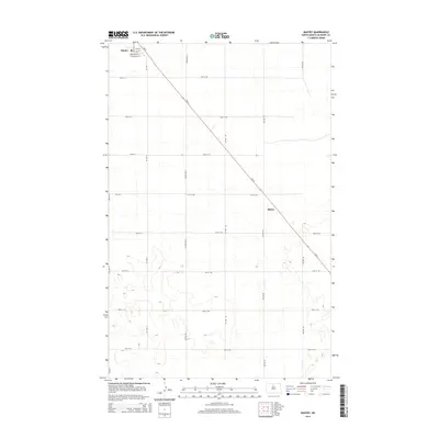 2014 Map of Bantry, 2014 Print