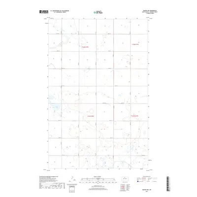 2017 Map of Bantry NW, 2017 Print