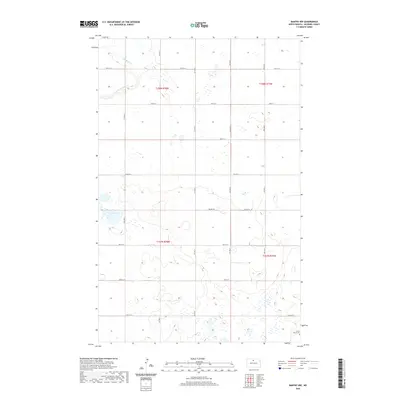 2020 Map of Bantry NW, 2020 Print