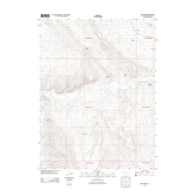 2013 Map of Banty Point, 2013 Print