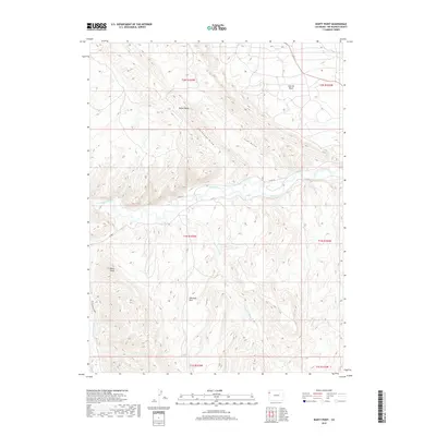 2019 Map of Banty Point, 2019 Print