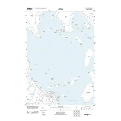 2011 Map of Bar Harbor, 2011 Print