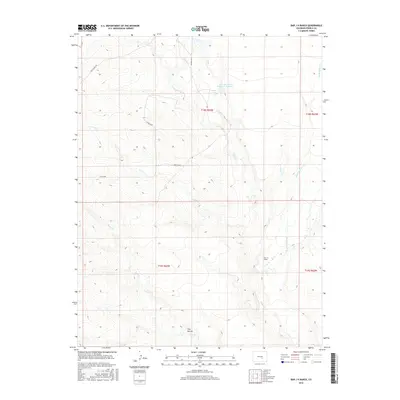 2016 Map of Bar J H Ranch, 2016 Print