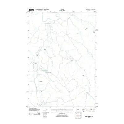 2011 Map of Bar N Draw, 2011 Print