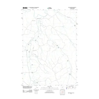 2012 Map of Bar N Draw, 2012 Print