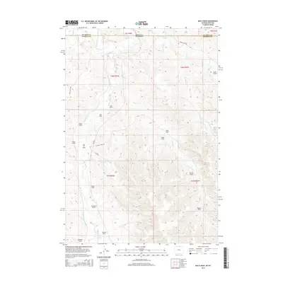 2015 Map of Bar N Draw, 2015 Print