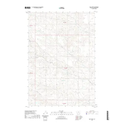 2020 Map of Bar V Ranch, 2020 Print