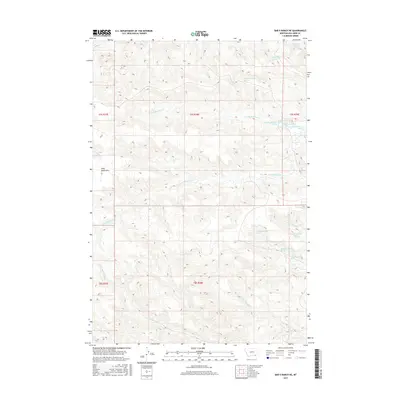 2017 Map of Bar V Ranch NE, 2017 Print