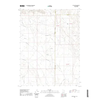 2020 Map of Bar X Wash, 2020 Print