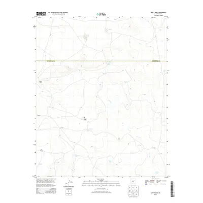 2013 Map of Bar Y Ranch, 2013 Print