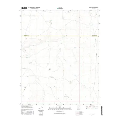2017 Map of Bar Y Ranch, 2017 Print