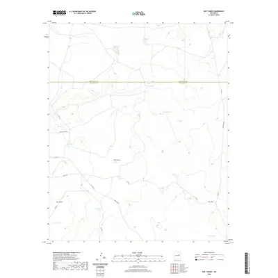 2020 Map of Bar Y Ranch, 2020 Print