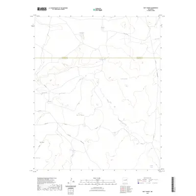 2023 Map of Bar Y Ranch, 2023 Print
