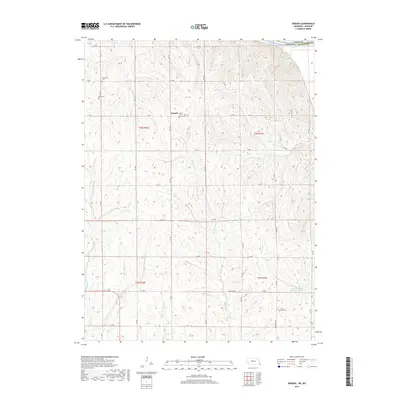 2017 Map of Barada, 2017 Print