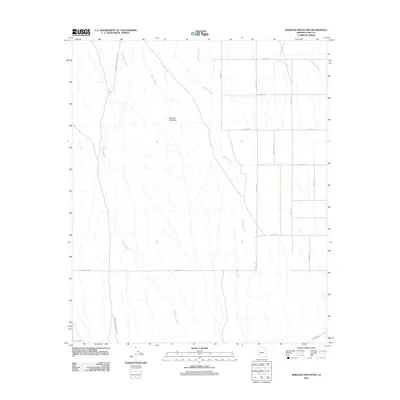 2011 Map of Baragan Mountain, 2011 Print