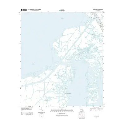 2012 Map of Barataria, 2012 Print