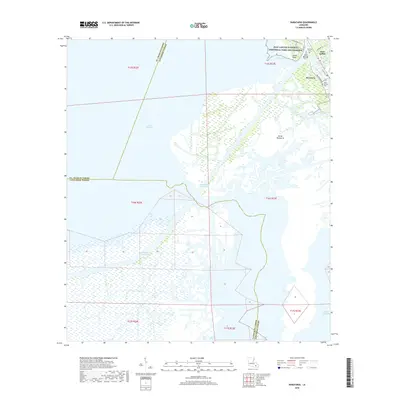 2018 Map of Barataria, 2018 Print