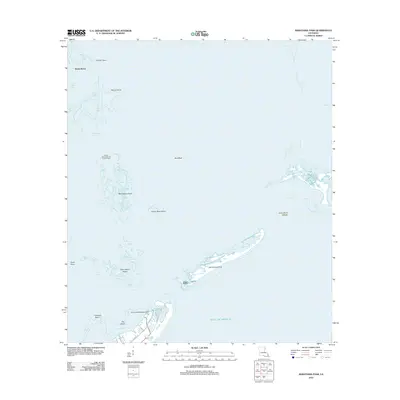 2012 Map of Barataria Pass, 2012 Print
