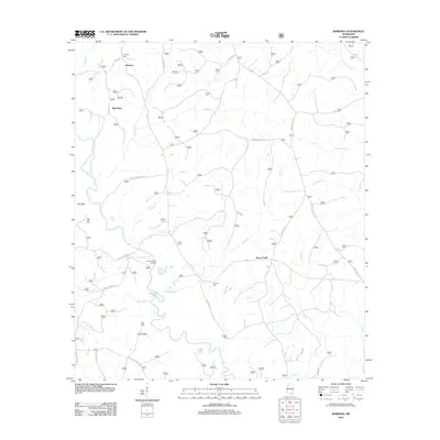 2012 Map of Barbara, 2012 Print