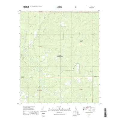 2018 Map of Barbara, 2018 Print