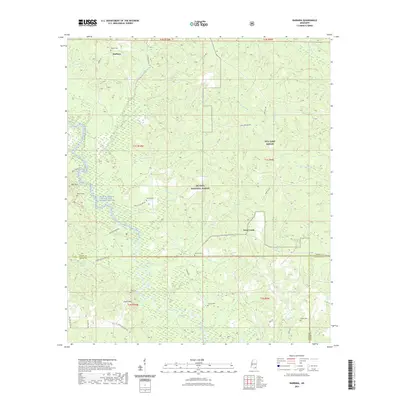 2021 Map of Barbara, 2021 Print