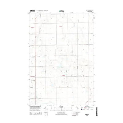 2014 Map of Barbeau, 2014 Print