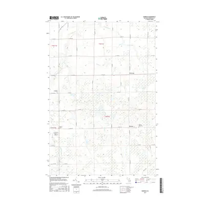 2017 Map of Barbeau, 2017 Print