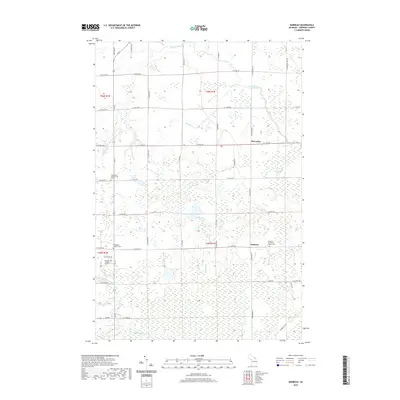2019 Map of Barbeau, 2019 Print