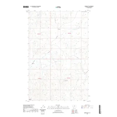 2020 Map of Barber Butte, 2020 Print