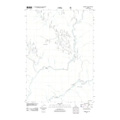 2011 Map of Barber Flat, 2011 Print