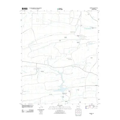 2011 Map of Barber, 2011 Print