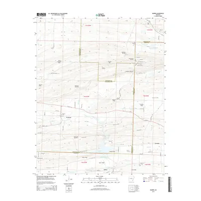 2014 Map of Barber, 2014 Print