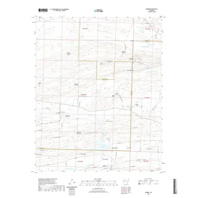 2020 Map of Barber, 2020 Print