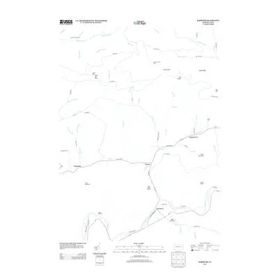 2013 Map of Barbours, 2013 Print