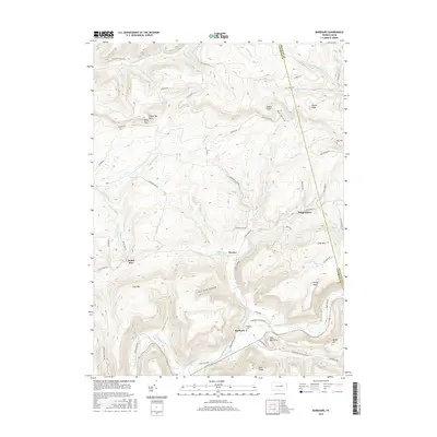2016 Map of Barbours, 2016 Print