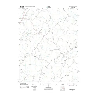 2011 Map of Barboursville, 2011 Print