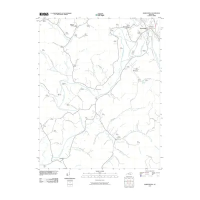 2010 Map of Barbourville, 2010 Print