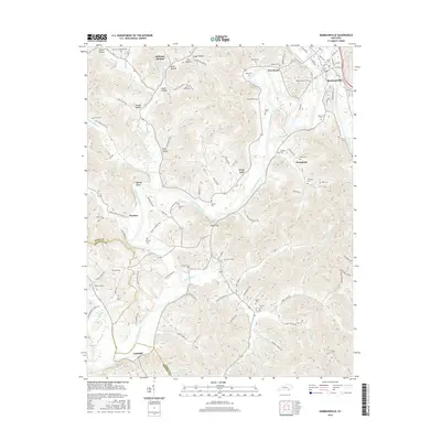 2016 Map of Barbourville, 2016 Print