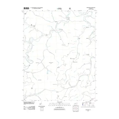2011 Map of Barcreek, 2011 Print