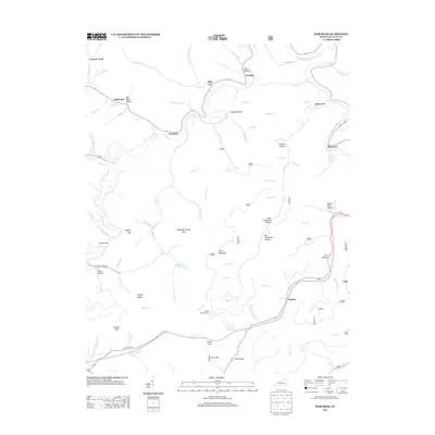 2013 Map of Barcreek, 2013 Print