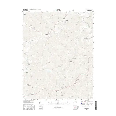 2016 Map of Barcreek, 2016 Print