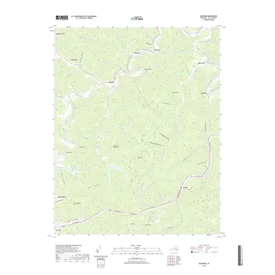 2019 Map of Barcreek, 2019 Print
