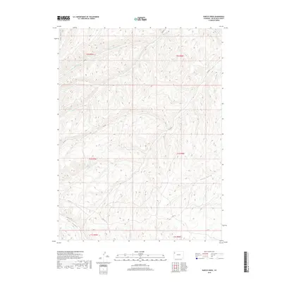 2019 Map of Barcus Creek, 2019 Print