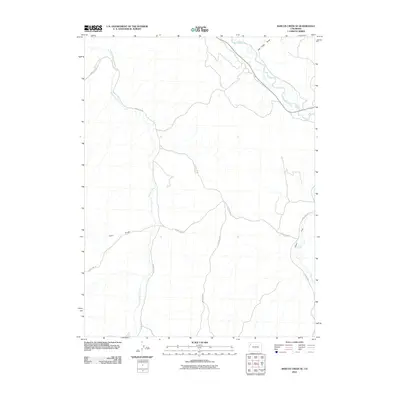 2010 Map of Barcus Creek SE, 2010 Print