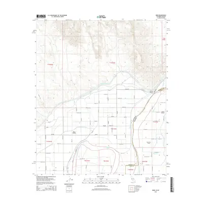 2015 Map of Bard, 2015 Print