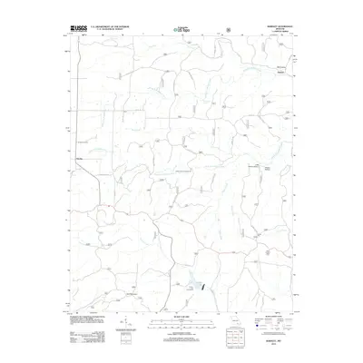 2012 Map of Bardley, 2012 Print