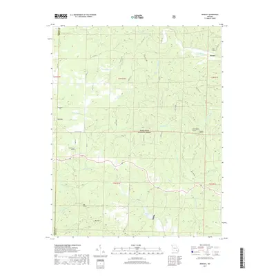 2017 Map of Bardley, 2017 Print